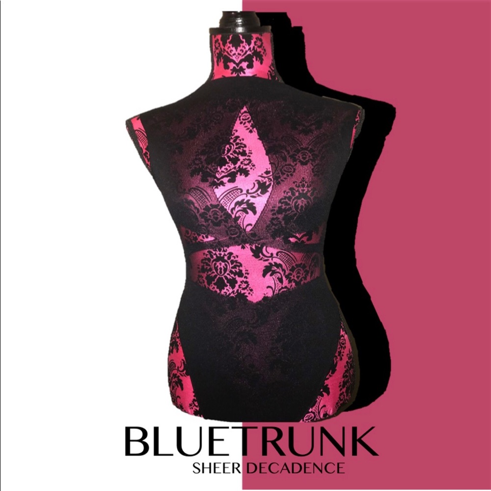 NYLON STOCKING BODYSUIT
